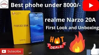 realme Narzo 20A | Unboxing | Insider Information |2020|