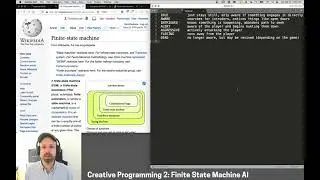 CP2: Finite State Machine AI – Simulation in p5.js