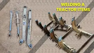 Welding A Tractor Cultivator and its parts | Mr Mecho