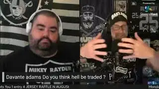 ZERO Chance the Raiders are so bad by the deadline They are Willing to Trade Davante
