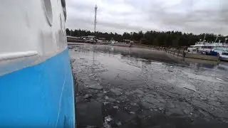 Монтаж деревянной беседки на острове Валаам.
