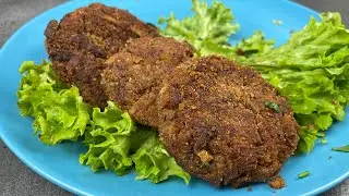 Котлеты из фасоли. Постные и сытные!