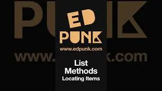 [Day 58] Count or Locate Items in a List using List Methods in Python | Dark Mode 