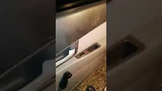 Replacing the rear door electric lock on a 2008 Priora