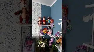 Как Вам такой уголок? #орхидеи и вязаные игрушки #
