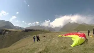 Mareka lidojums Grūzijas kalnos.