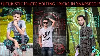 Futuristic Photo Editing Tricks In Snapseed🔥|| Snapseed Amazing Photo Editing || Ether Editz