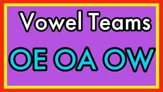OA, OE, and OW | Common Vowel Teams That Make The Long O Sound | Nitty Gritty Phonics