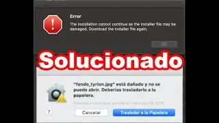 Archivo dañado y no se puede abrir MAC CATALINA JUNIO 2020, SOLUCION