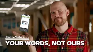 OnlineMetals.com - Your Words, Not Ours