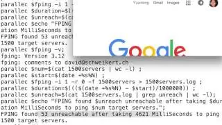 parallec 2x Speed of FPing and pings 8000 servers in 11 seconds