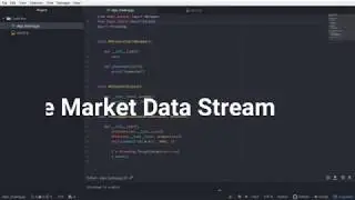 Building an Algorithmic Trading System in Python | Live Market Data Streams