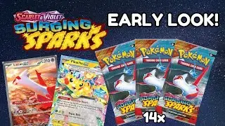 OPENING Pokemon Surging Sparks Single Packs Is REALLY WORTH It!