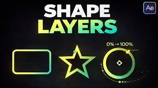 Shape Layers in After Effects – Complete Beginner Guide