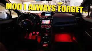 Subaru Footwell Illumination Kit Install