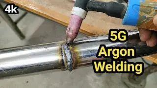 5G Welding Position| आर्गन वेल्डिंग पोजीशन Stainless Steel Pipe Tig Welding