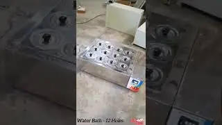 WATER BATH 12 HOLES 04 NOS.QTY #waterbath #laboratory#heating#temperaturecontrol #pharmaceutical