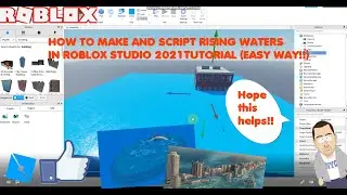 HOW TO MAKE/SCRIPT A RISING/KILLING WATER LIKE FLOOD ESCAPE IN ROBLOX STUDIO 2021