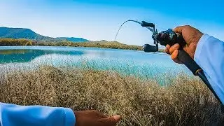 Pescador de AGUA SALADA pescando BASSES a CASTING [Lured TRIP] | Lured Vlog 107