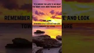 Stay positive