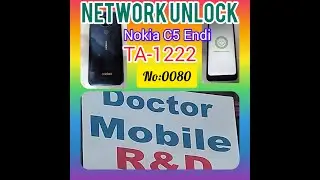 Nokia C5 Endi TA-1222 Network Unlock