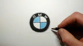 Логотип BMW - Как нарисовать