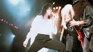 Michael Jackson & Slash - Black or White (Dangerous Tour) (Oviedo, Spain) (Rmst. Quality) 50fps