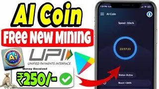 Ai Coin App Real Or Fake 🔥🤑 AI Coin Free Crypto Mining App 2025 || New Mining ⛏️ App