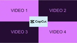 CapCut Split Screen - PC - Horizontal Split, Vertical Split, and 4-Way Split Screen!