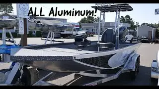 Reveal of the 2021 American Made 20' Center Console All Aluminum Boat and Trailer! (SOLD)
