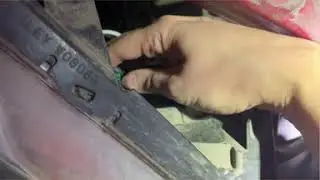Замена лампы ближнего света H11 на Nissan Sentra