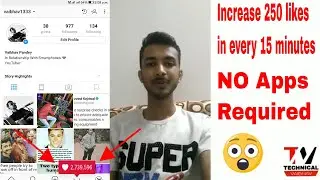 How To Increase Likes On Instagram | No Apps | Secure Trick
