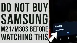 Samsung Galaxy M21/M30s Camera Problem | Samsung Camera bug and Camera crash