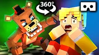 360° VR | Five Nights at Freddy's - Minecraft Animation