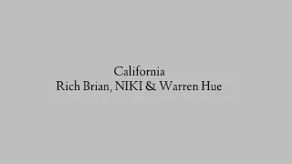 California - Rich Brian, NIKI & Warren Hue (Lirik Terjemahan)