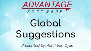 Global Suggestions