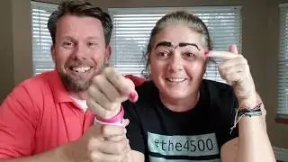 Breast Cancer Video Diary #10 - Loosing Hair & Microblading (Husband Pranked Wife at 4:30 in)