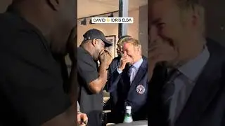 Beckham meets Idris Elba 🤩