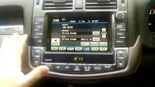 Удаляем песни с жесткого диска Toyota Crown GRS200