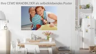 CEWE WANDBILDER als selbstklebendes Poster