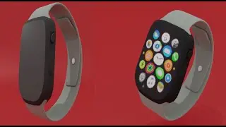 Blender | Make apple watch in blender | Blender tutorial | learn blender
