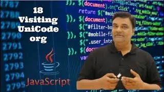 18  Visiting UniCode org JavaScript Full Course (2023) - Beginner to Pro -