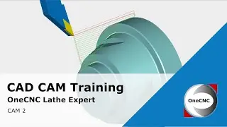 Applying a Finish Operation in OneCNC Lathe Expert - CAM Training 2