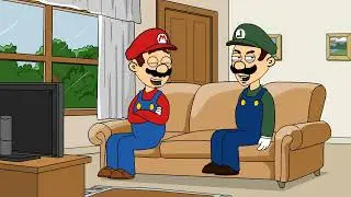 Ghetto Wario and Waluigi get ambushed / Beaten up / Grounded
