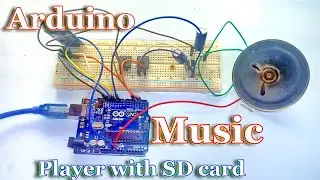 Arduino music player by using SD card