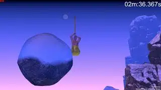 Getting over it speedrun 4 minutes