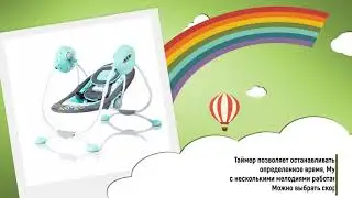 Электрокачели Jetem Surf blue summer