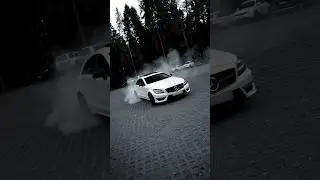 А когда не дымили ? #cls63 #банан #wengallbi #burnout #macan