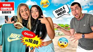 VENDEMOS AS COISAS DO PAPAI E OLHA NO QUE DEU !