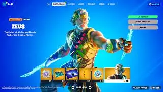 Fortnite Chapter 5 Season 2 Battlepass (FULL SHOWCASE)